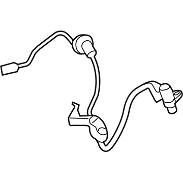 Toyota 89516-08030 Wire, Skid Control Sensor