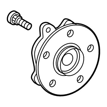 Toyota 43550-06050 Bearing And Hub Assembly