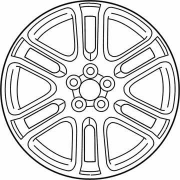 Toyota 42611-21200 Wheel, Disc