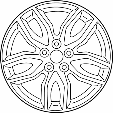 Toyota 42611-21250 Wheel, Disc