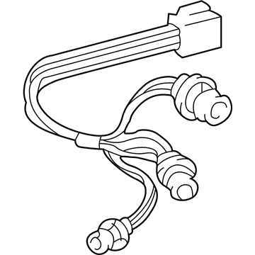 Toyota 81555-AC050 Socket & Wire Rear LMP