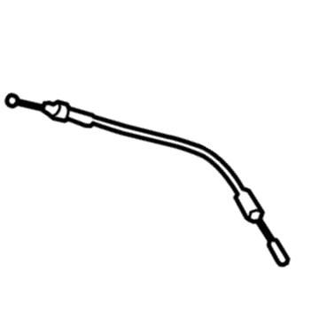 Toyota 69730-0D230 Cable Assembly, Rear Door