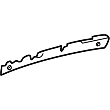 Toyota 66423-42020 Spacer, Side Rail, Front LH