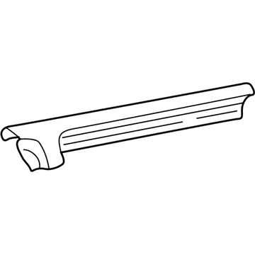 Toyota 61213-48010 Rail, Roof Side, Outer RH