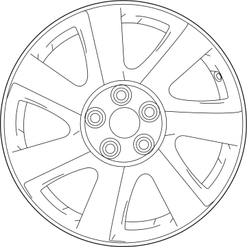 Toyota 42611-62040 Wheel, Disc