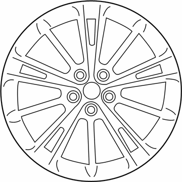 2020 Toyota 86 Spare Wheel - SU003-07988