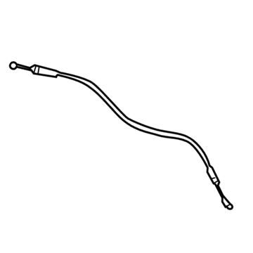 Toyota 69730-47020 Cable Assembly, Rear Door