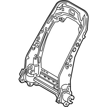 Toyota 71014-06460 Frame Sub-Assembly, Front S