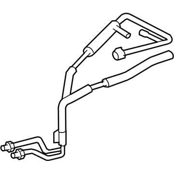 Toyota 48880-60032 Tube Assembly, Rear STABILIZER