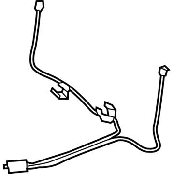 Toyota 72704-48130 Cable Sub-Assembly, Rear Seat