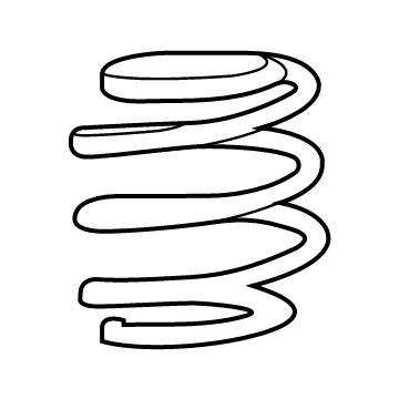 2022 Toyota Venza Coil Springs - 48131-48890