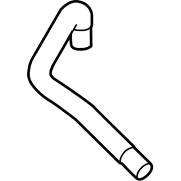 Toyota 16295-31010 Hose, Water By-Pass