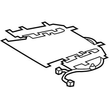 Toyota 87510-07022 Heater Assembly, Seat