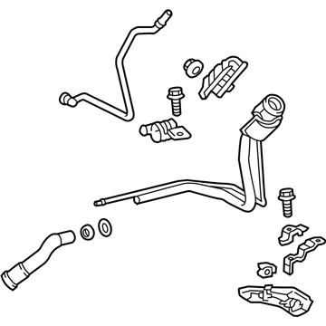 Toyota 77210-07091 Pipe Assembly, Fuel Tank