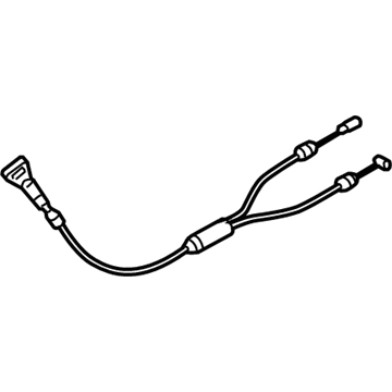 Toyota 78091-0C020-E0 Cable Sub-Assy, Fold Seat Lock Control