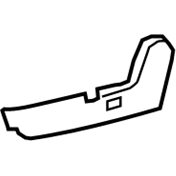 Toyota 71812-35200-B0 Shield, Front Seat Cushion, LH