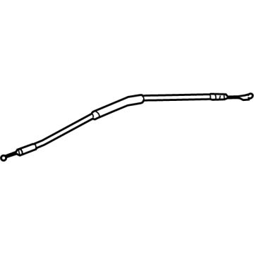 Toyota 69770-62010 Cable Assembly, Rear Door