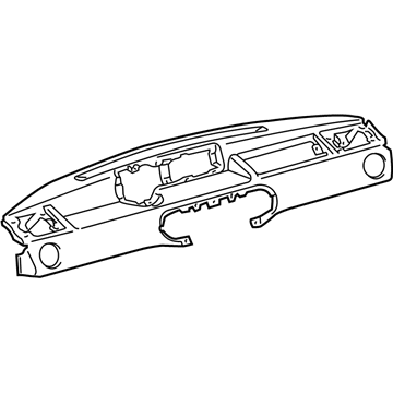 Toyota 55301-52200-B0 Panel Sub-Assy, Instrument