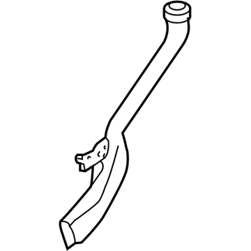 Toyota 55751-21010 Hose, COWL Water Extract