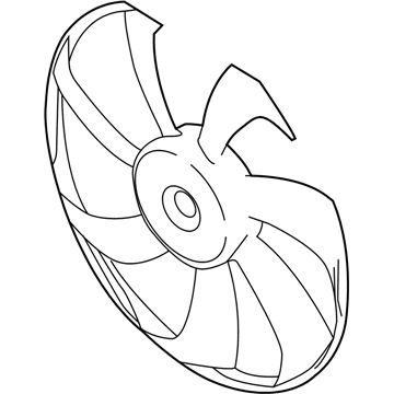 Scion iA Cooling Fan Assembly - 16361-WB001