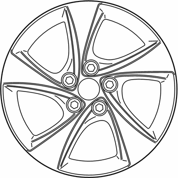 Toyota 42611-10350 Wheel, Disc
