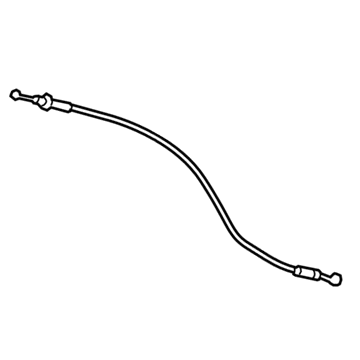 Toyota 69770-12200 Cable Assembly, Rear Door