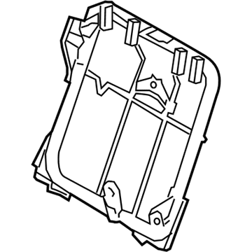 Toyota 71017-47220 Frame Sub-Assembly, Rear Seat