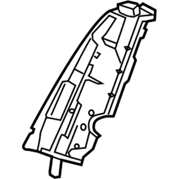 Toyota 71068-33010 Frame Sub-Assembly, Rear S