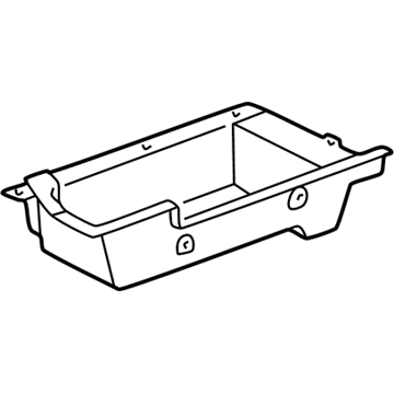 Toyota 64439-17020-C0 Box, Luggage Compartment, LH