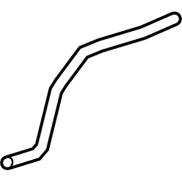 Toyota 16261-28110 Hose, Water By-Pass