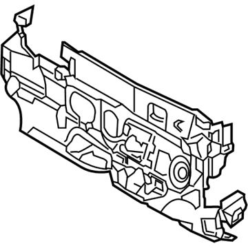 Toyota 55210-WB001 INSULATOR Assembly, Dash