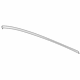 Toyota 75555-48030 Moulding, Roof Drip Side Finish, Center RH
