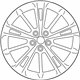 Toyota SU003-06811 Disc Wheel Al 17