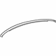 Toyota 75555-AA020 Moulding, Roof Drip Side Finish, Center RH