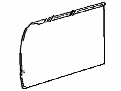 Toyota 67114-07010 Panel, Rear Door, Outer LH