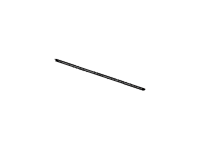 Toyota 85224-07020 Plate, WIPER Rubber Backing