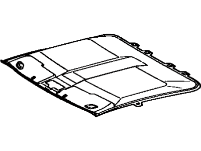 Toyota 63311-17060-04 HEADLINING Assembly, Roof