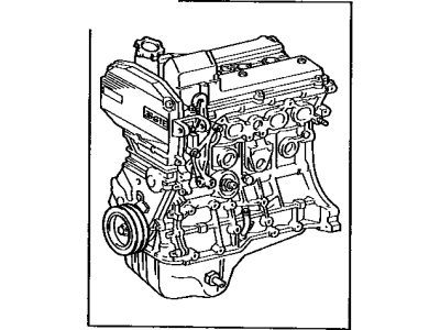 Toyota 19000-74351 Engine Assembly, Partial