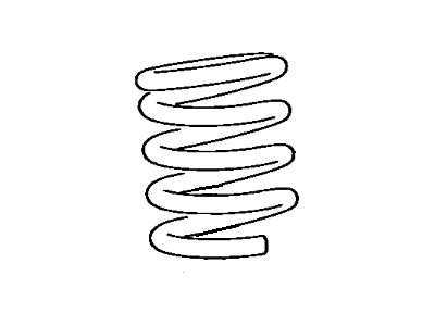 1995 Toyota MR2 Coil Springs - 48131-17600