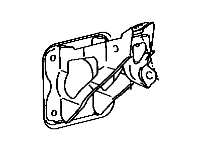 Toyota 55106-17040 Support Sub-Assy, Brake Pedal