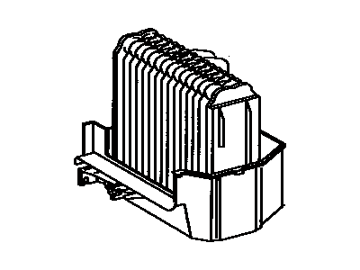 Toyota 88501-17060 EVAPORATOR Sub-Assembly, Cooler