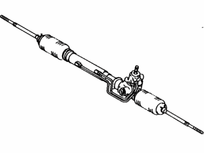 Toyota 44250-17020 Power Steering Gear Assembly(For Rack & Pinion)
