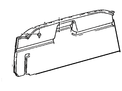 Toyota 64270-17190-02 Board Assembly, Room Partition