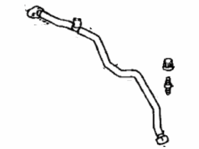 Toyota 88717-17090 Pipe, Cooler Refrigerant Suction, A