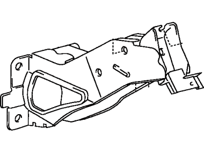 Toyota 55106-17060 Support Sub-Assy, Brake Pedal