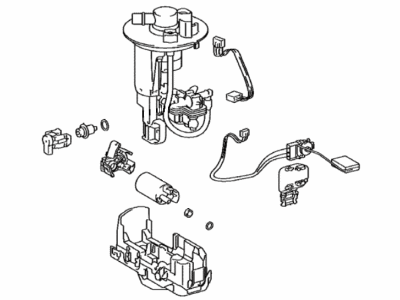 Toyota 77020-08090 Tube Assembly, Fuel SUCT