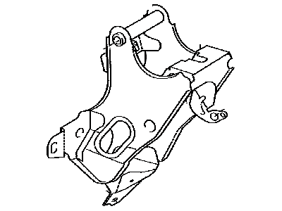 Toyota 55107-21060 Support Sub-Assy, Clutch Pedal