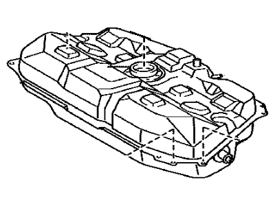 Toyota 77001-21101 Tank Sub-Assembly, Fuel
