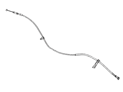 Toyota 46430-21110 Cable Assembly, Parking Brake