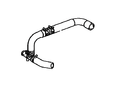Toyota 87209-0R080 Hose Sub-Assembly, Water